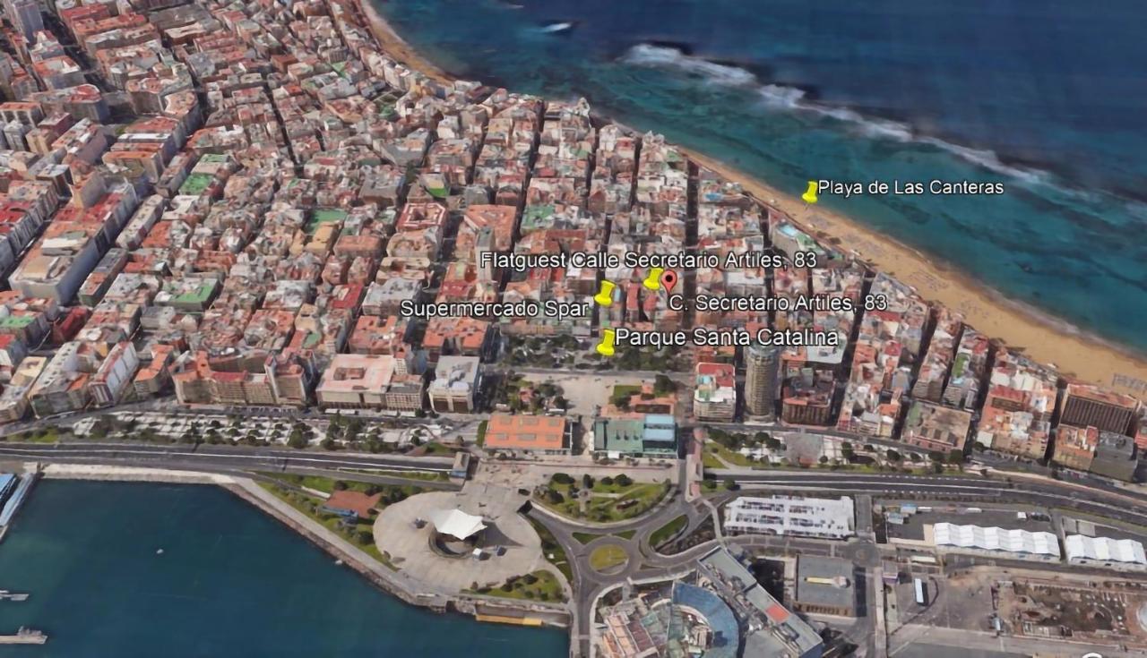 Flatguest Studio Dima Las Palmas / Gran Canaria Exterior foto